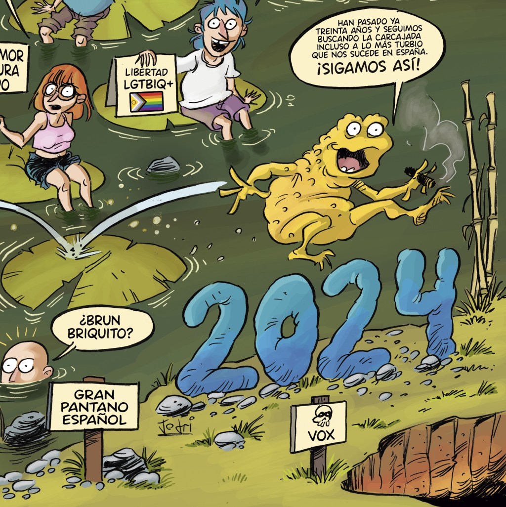 Ilustración 30 años de Batracio&nbsp;Amarillo